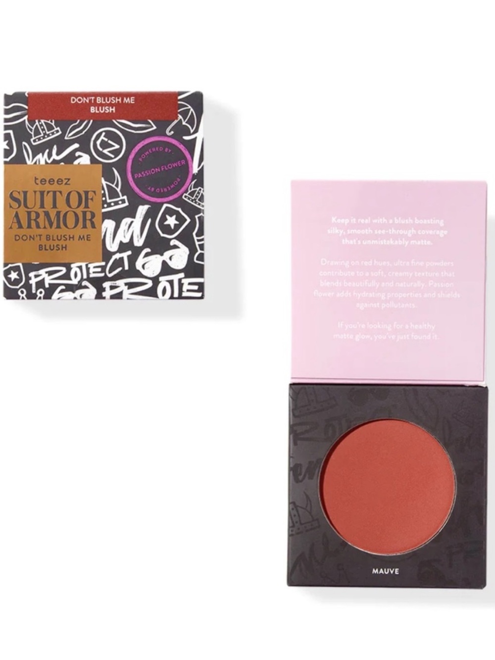 TEEEZ COSMETICS Suit Of Armor Dont Blush Me Blush 4g BRAND NEW/SEALED